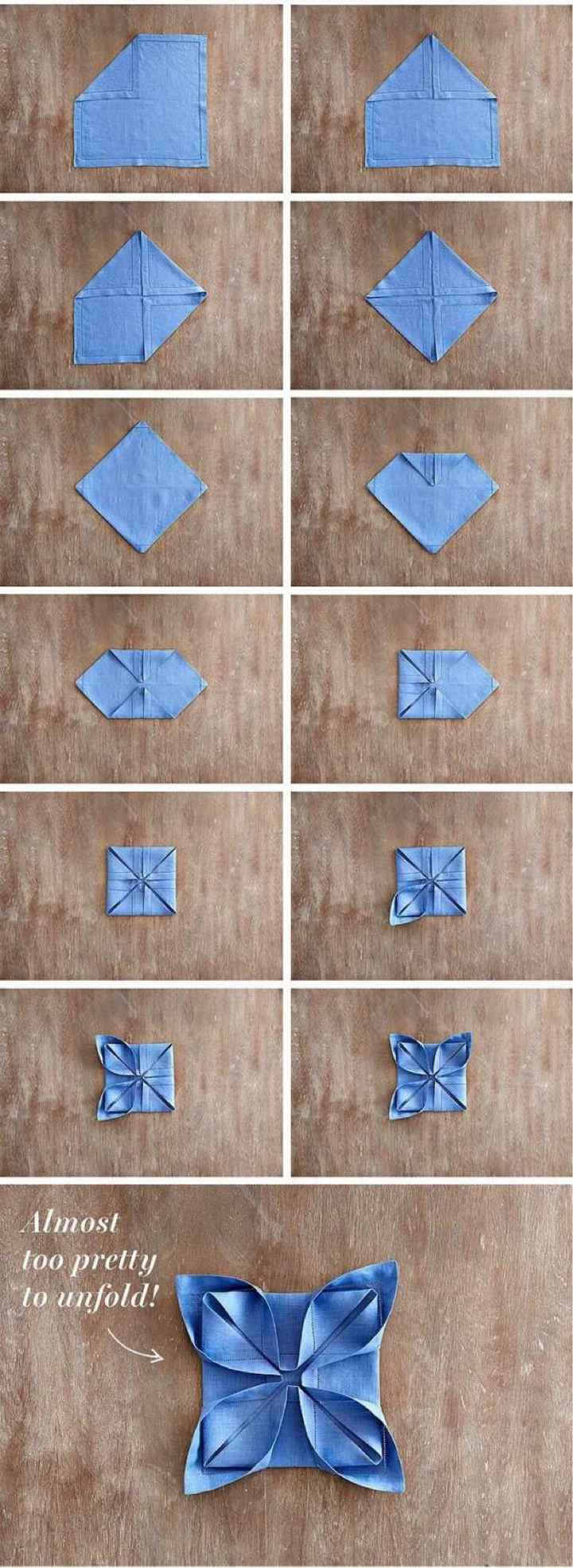 Pliage serviette - 1