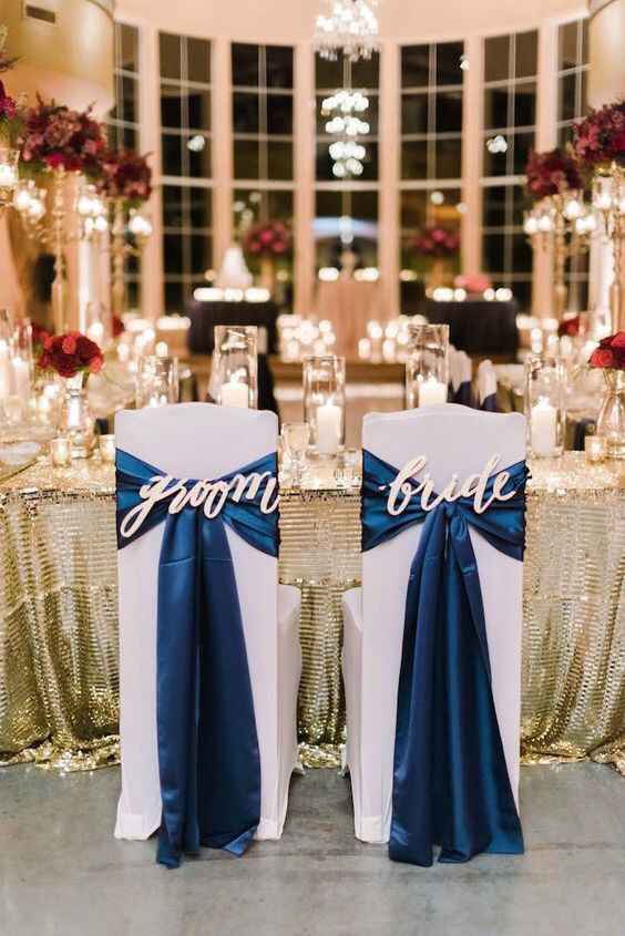 Inspiration chaises des mariés - 4