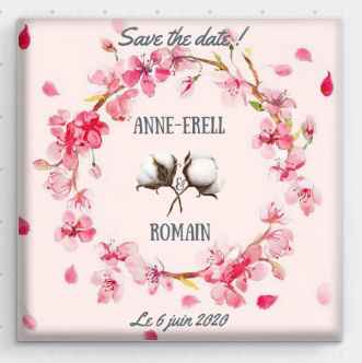 Magnet save the date - 1
