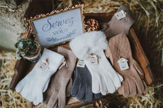 Gants pour les invités