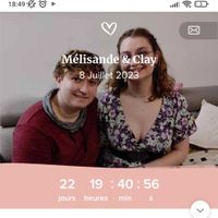 Capture depuis l'application mobile ton compte à rebours et partage-le ⏳😍 - 1