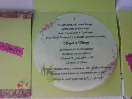 page avec le texte....