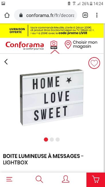 Pancarte décompte j- 1