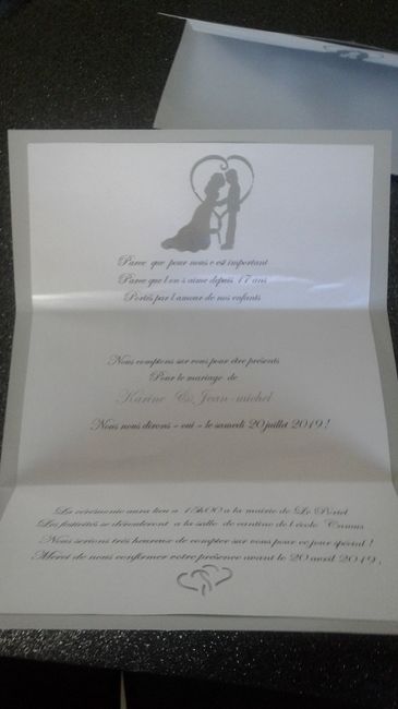 mon faire part fait par nous meme
