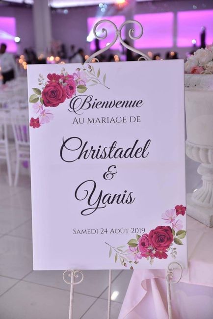 Affiche de bienvenue. 2