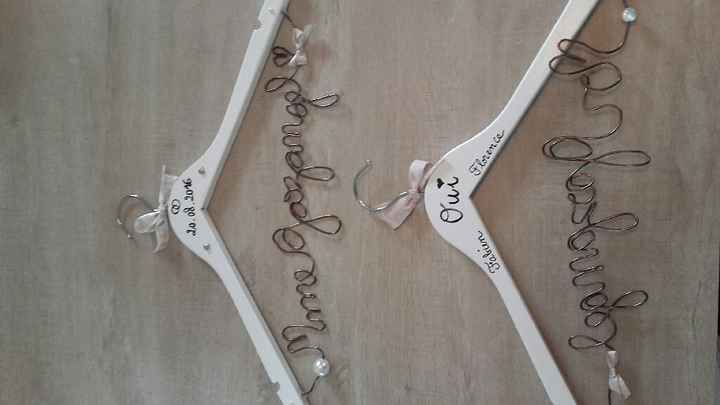 Diy cintres personnalisés - vos avis ? - 1