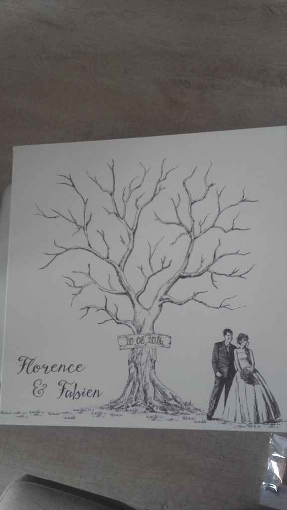 Notre arbre à empreinte :)