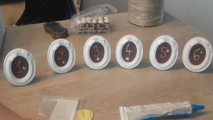 Nos numéros de tables 