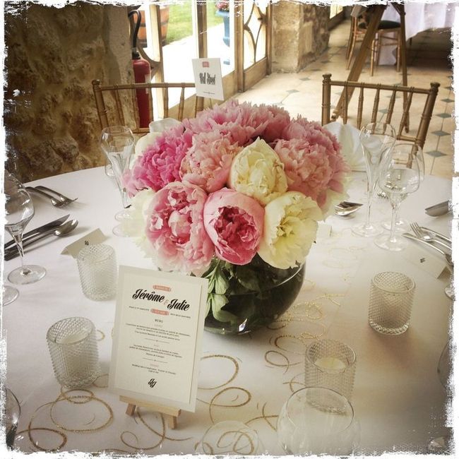 Centre de table boule