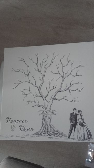 Notre arbre à empreinte :)