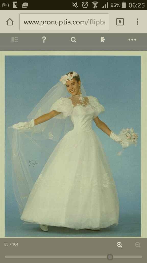 Petit délire : quel était le type de robe de mariée, l'année de ma naissance ? ( Oui, je sais, je ne