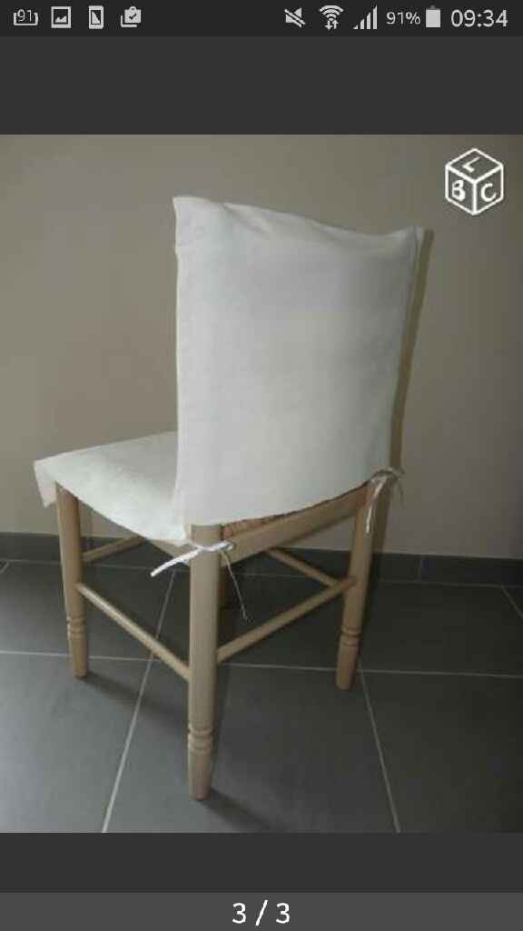 Conseil housse de chaise - 2