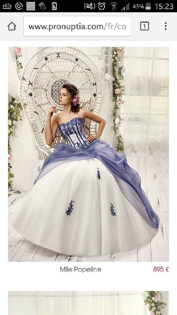 Robe pas blanche .. - 1