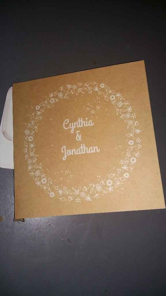  Faire part finis - 1