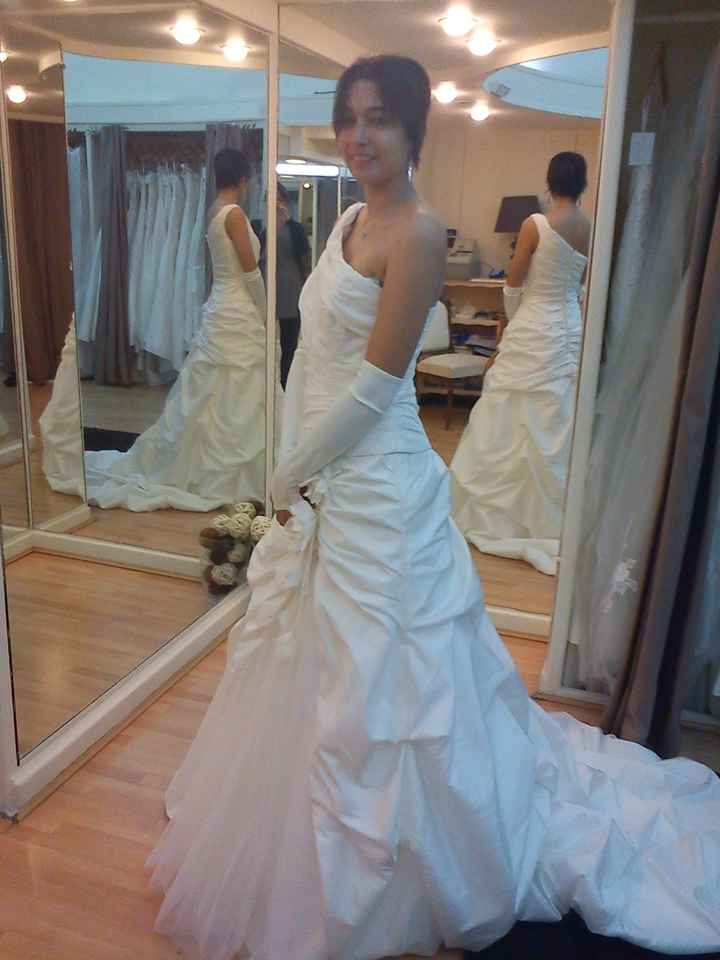 1er essayage de la robe