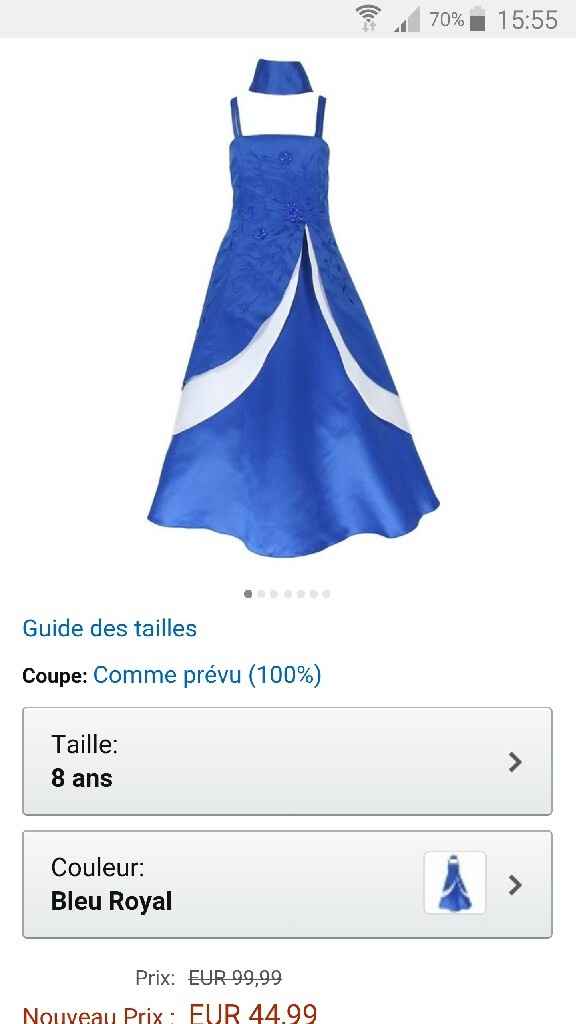 Robe petite fille - 1