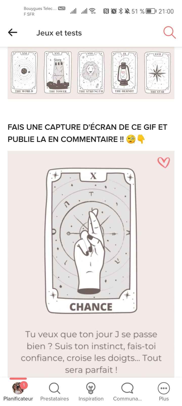 La chance te sourit 🔮😃 - 1