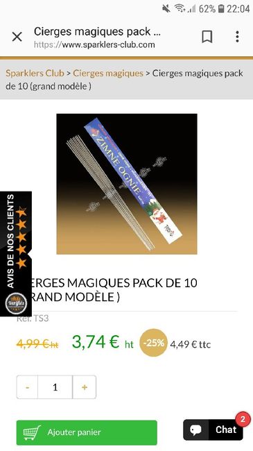Cierges magiques - 2