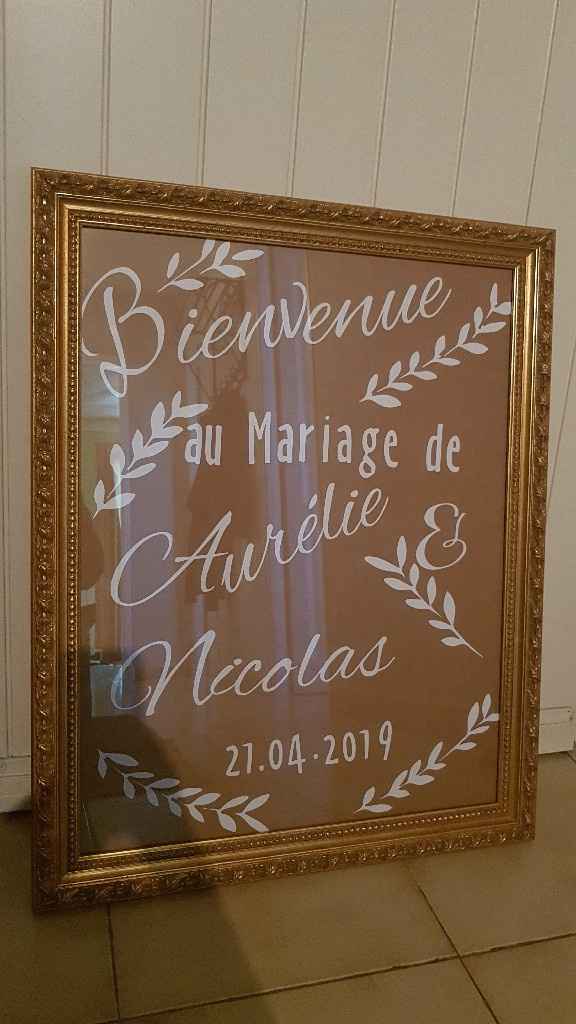 Diy du jour ...panneau de binvenue - 1