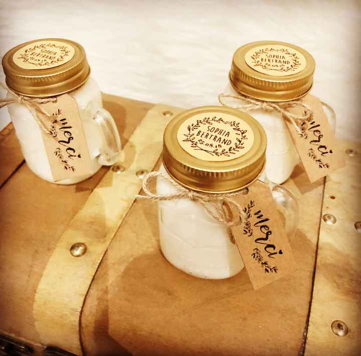 Diy du jour : bougie pour les invités - 1