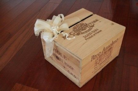 Urne caisse de vin 3