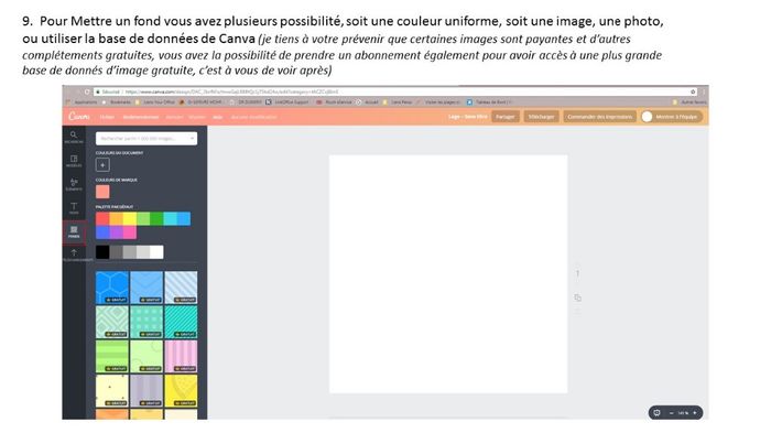 Comme promis le Tuto Pour Canva :) 7