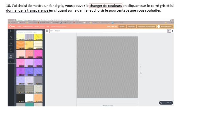 Comme promis le Tuto Pour Canva :) 8
