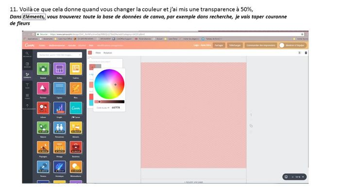 Comme promis le Tuto Pour Canva :) 9