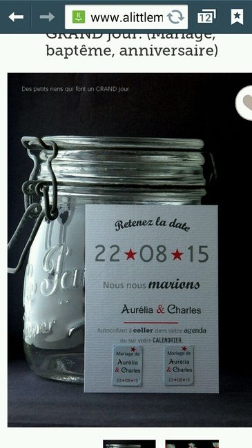 A quoi ressemblent vos "save the date" ? - 1