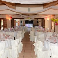 Notre salle décorée au Domaine Alexander