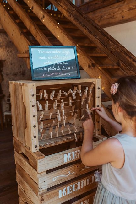 plan de table / menu