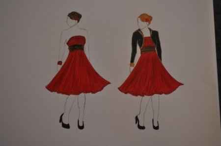 Les robes de mes demoiselles d'honneurs