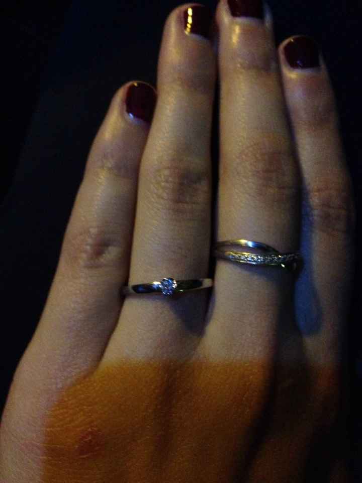 Montrez-nous vos bagues de fiançailles :p - 1