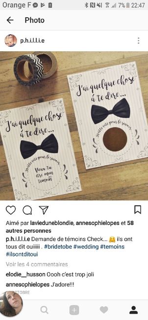 Demande de témoins 1