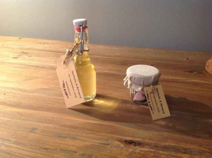 Limoncello et raisins au Sauterne