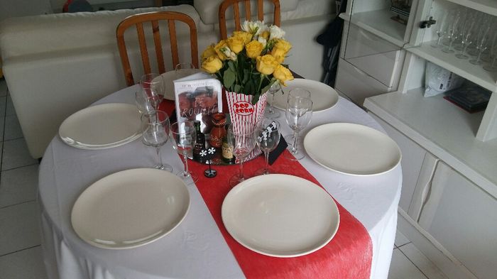 Mon essai table thème cinéma - 2