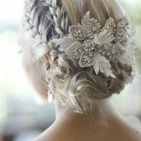 chignon tressé
