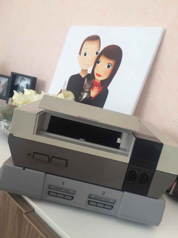 Urne mariage geek - 1