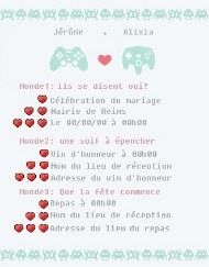 Faire Part Save The Date Coupon Reponse Organisation Du
