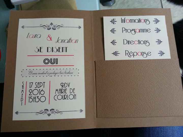 Journal d'une mariée - Le Save the Date - 2