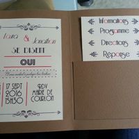 Journal d'une mariée - Le Save the Date - 2