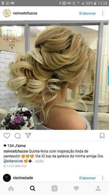 Dites-moi quelle COIFFURE vous aimez et je vous dirai quel type de mariée vous êtes - 2