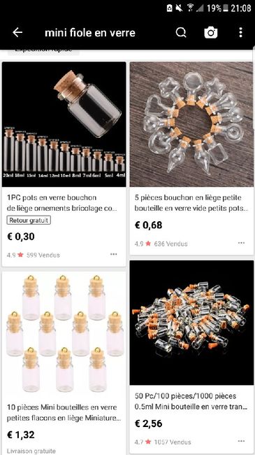 Cadeau invités : graines de fleurs - 1