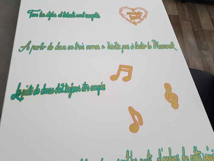 Panneau piste de danse - 3