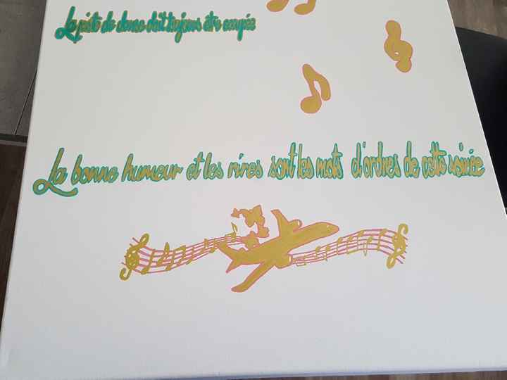 Panneau piste de danse - 4