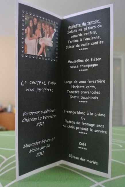 intérieur menu table Friends