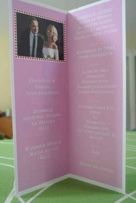 Intérieur menu Un gars/Une fille