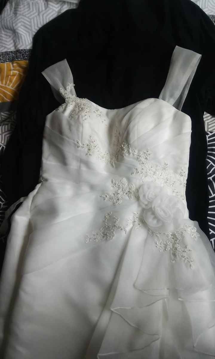 La robe de face