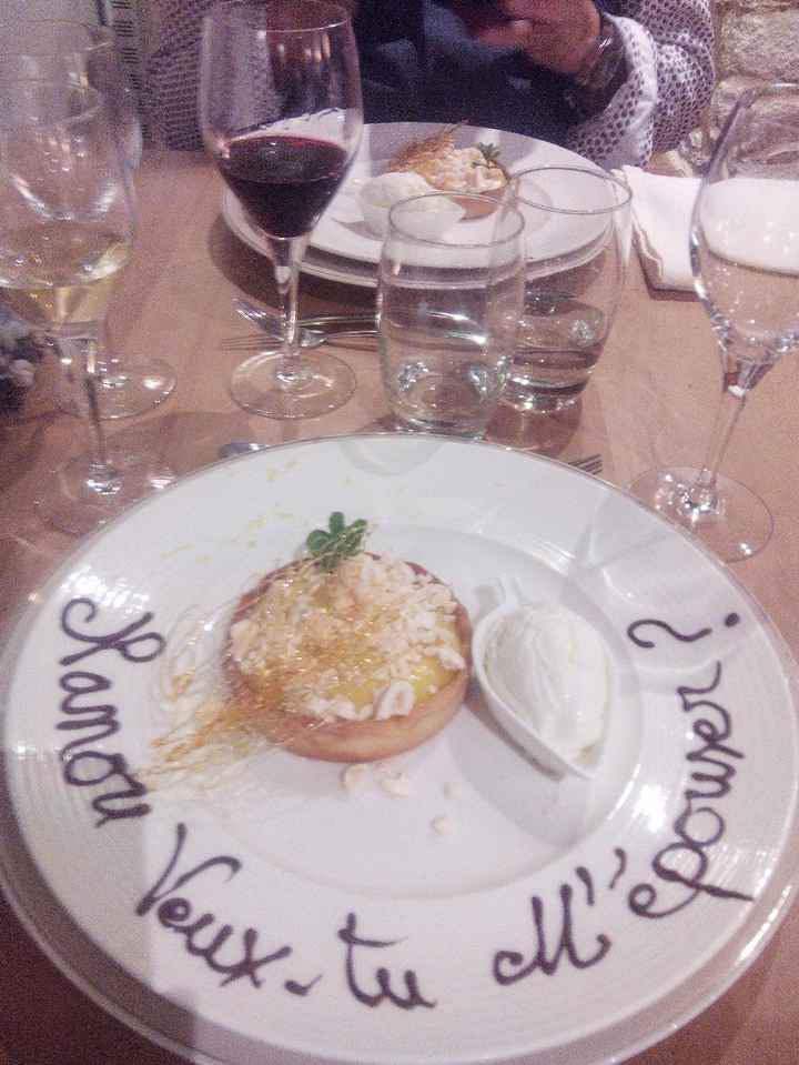 Demande en mariage