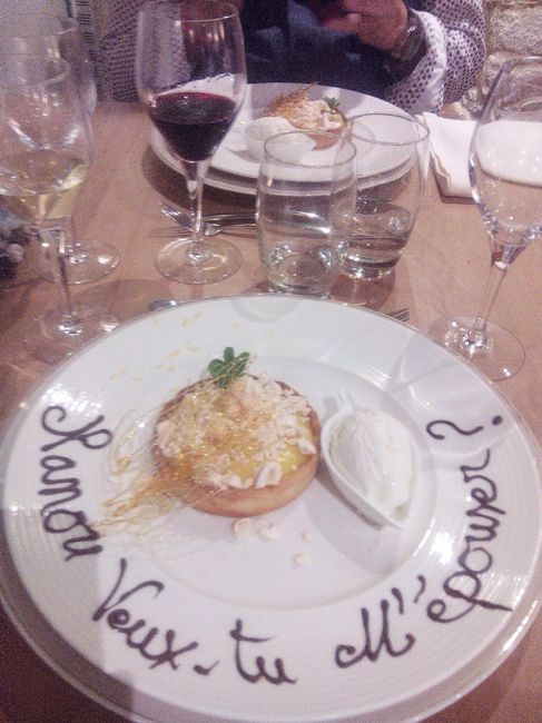 Demande en mariage
